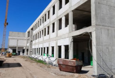 К сентябрю планируется открытие нового корпуса школы в микрорайоне «Новое Ступино»