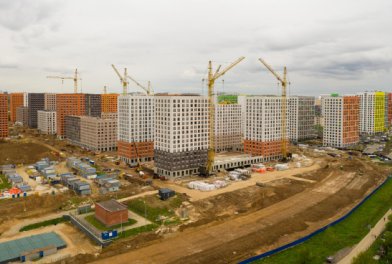 Предложение жилья в Новой Москве достигло шестилетнего максимума