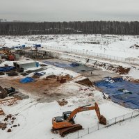 Процесс строительства ЖК «Южное Бунино», Февраль 2019
