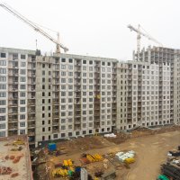 Процесс строительства ЖК «Одинцово-1», Апрель 2017