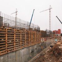 Процесс строительства ЖК «Одинцово-1», Ноябрь 2017