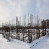 Процесс строительства ЖК «Видный город», Январь 2018