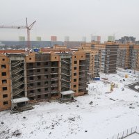 Процесс строительства ЖК «Татьянин парк», Декабрь 2017