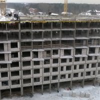 Процесс строительства ЖК «Новокрасково», Январь 2017