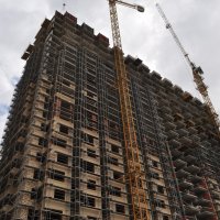 Процесс строительства ЖК «Хорошёвский», Сентябрь 2016