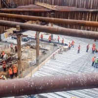 Процесс строительства ЖК «Нескучный HOME & SPA», Август 2017