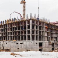 Процесс строительства ЖК «Петр I», Март 2017