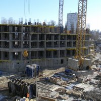 Процесс строительства ЖК «Олимпийский», Март 2016