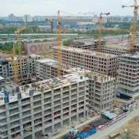 Процесс строительства ЖК «Зиларт» , Май 2020