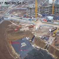 Процесс строительства ЖК «Центральный» (Долгопрудный), Март 2017