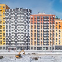 Процесс строительства ЖК «Лучи» , Январь 2018