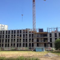 Процесс строительства ЖК Cleverland («Клеверлэнд»), Июль 2016