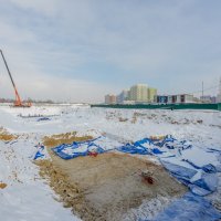Процесс строительства ЖК «Квартал Некрасовка», Февраль 2021