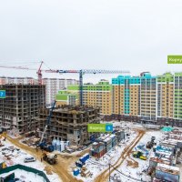 Процесс строительства ЖК «Видный Берег», Декабрь 2016