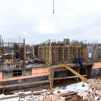 Процесс строительства ЖК «Новое Медведково», Декабрь 2017