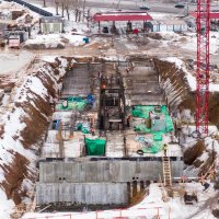 Процесс строительства ЖК «Сигнальный 16», Март 2021