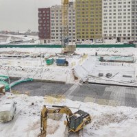 Процесс строительства ЖК «Эко Видное 2.0», Январь 2019