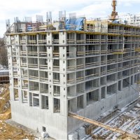 Процесс строительства ЖК «Просторная 7», Апрель 2020