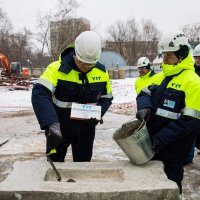 Процесс строительства ЖК «Аалто», Январь 2018
