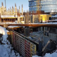 Процесс строительства ЖК «Нахимовский 21», Январь 2017