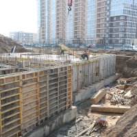 Процесс строительства ЖК «Татьянин парк», Апрель 2017