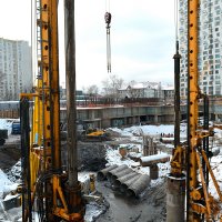 Процесс строительства ЖК Wellton Towers («Веллтоун Тауэрс»), Январь 2018