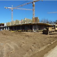 Процесс строительства ЖК «Зеленые аллеи», Март 2015