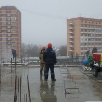 Процесс строительства ЖК «Чайка» (Лобня), Март 2017