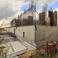 Процесс строительства ЖК «Город на реке Тушино-2018», Июль 2018