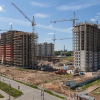 Процесс строительства ЖК «Лукино-Варино», Июнь 2018