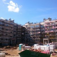 Процесс строительства ЖК «Нахабино Ясное», Июль 2017