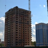 Процесс строительства ЖК «Лобня Сити», Август 2017