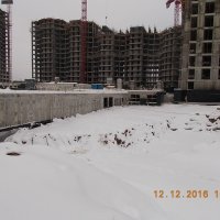 Процесс строительства ЖК UP-квартал «Сколковский», Декабрь 2016