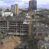 Процесс строительства ЖК «Прайм Тайм», Апрель 2017