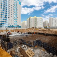 Процесс строительства ЖК «Южное Видное», Май 2016