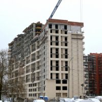 Процесс строительства ЖК «Отрада», Декабрь 2017
