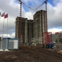 Процесс строительства ЖК «Поколение» , Октябрь 2016