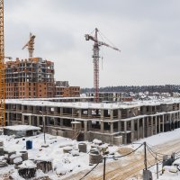 Процесс строительства ЖК «Опалиха О3», Февраль 2018