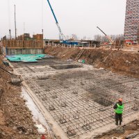 Процесс строительства ЖК «Одинцово-1», Ноябрь 2017