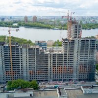 Процесс строительства ЖК «Ленинградка 58», Май 2020
