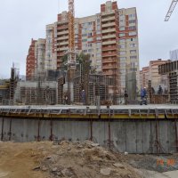Процесс строительства ЖК «Перловский», Сентябрь 2016
