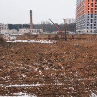 Процесс строительства ЖК «Митино Парк», Март 2018