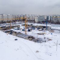 Процесс строительства ЖК «Ясеневая, 14», Январь 2019