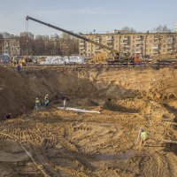 Процесс строительства ЖК «Михайлова 31», Апрель 2017