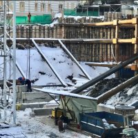 Процесс строительства ЖК NV/9 ARTKVARTAL («НВ/9 Артквартал»), Январь 2018