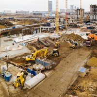 Процесс строительства ЖК «Измайловский 11», Март 2019