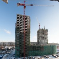 Процесс строительства ЖК «Домашний», Январь 2017