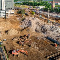 Процесс строительства ЖК CityBay («СитиБэй»), Июнь 2020