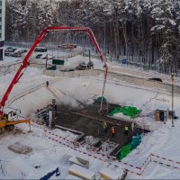 Процесс строительства ЖК «Эталон-Сити» , Февраль 2018