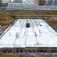 Процесс строительства ЖК «Амурский парк», Ноябрь 2020